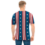 USA Independence Day Pattern Print Men's T-Shirt