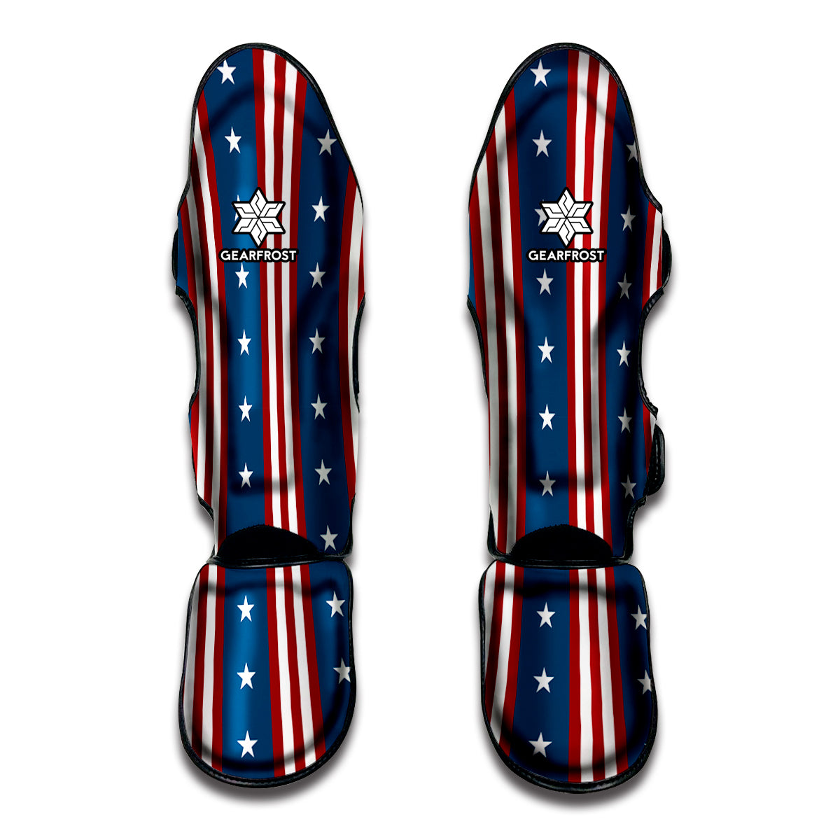USA Independence Day Pattern Print Muay Thai Shin Guard