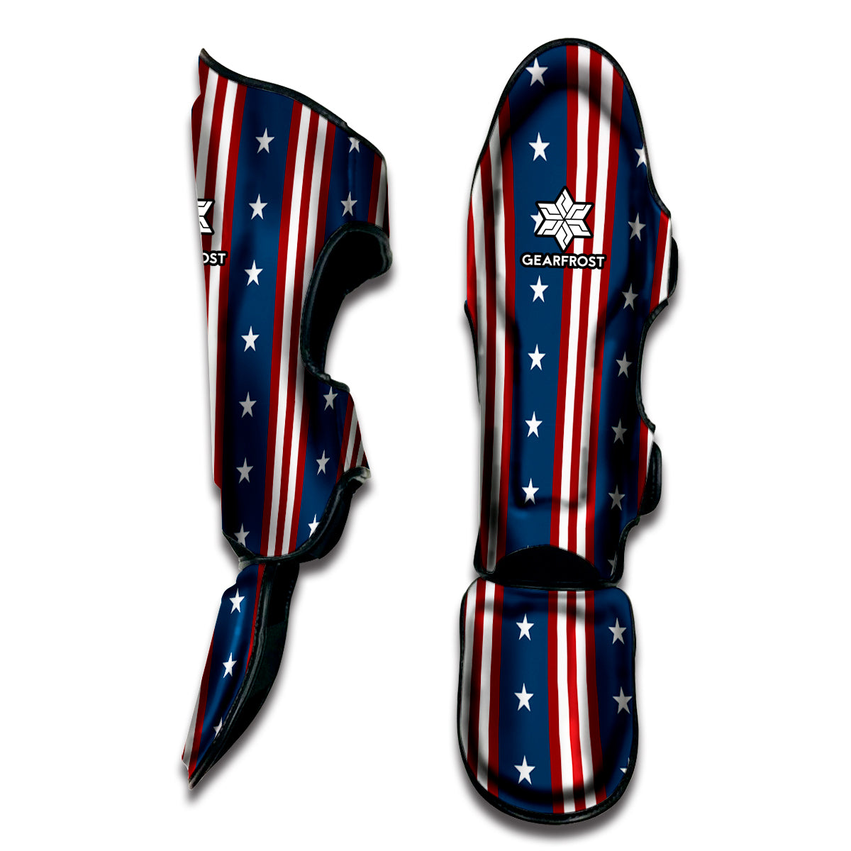 USA Independence Day Pattern Print Muay Thai Shin Guard