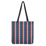 USA Independence Day Pattern Print Tote Bag