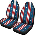 USA Independence Day Pattern Print Universal Fit Car Seat Covers