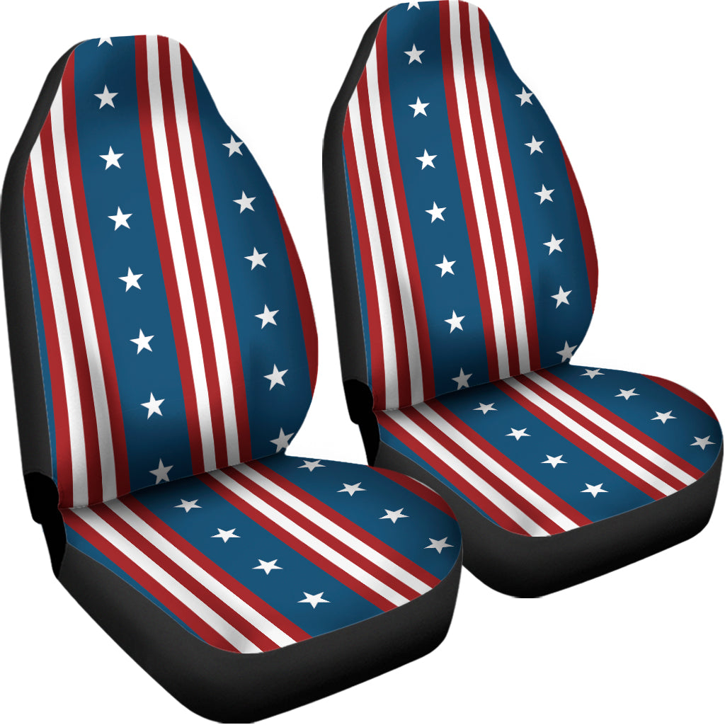 USA Independence Day Pattern Print Universal Fit Car Seat Covers