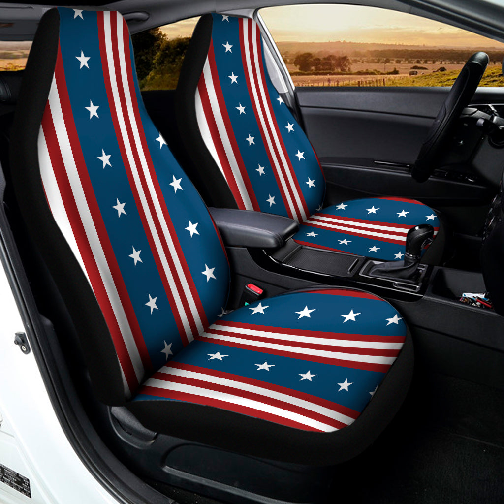 USA Independence Day Pattern Print Universal Fit Car Seat Covers