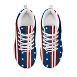 USA Independence Day Pattern Print White Sneakers