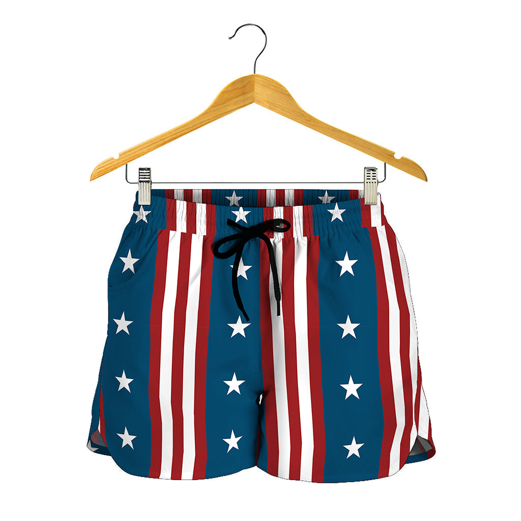 USA Independence Day Pattern Print Women's Shorts