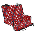 USA Patriotic Star Pattern Print Pet Car Back Seat Cover