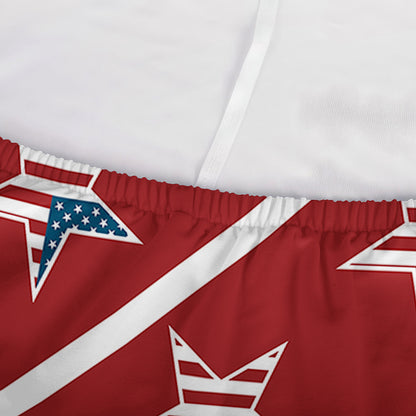 USA Patriotic Star Pattern Print Sofa Cover