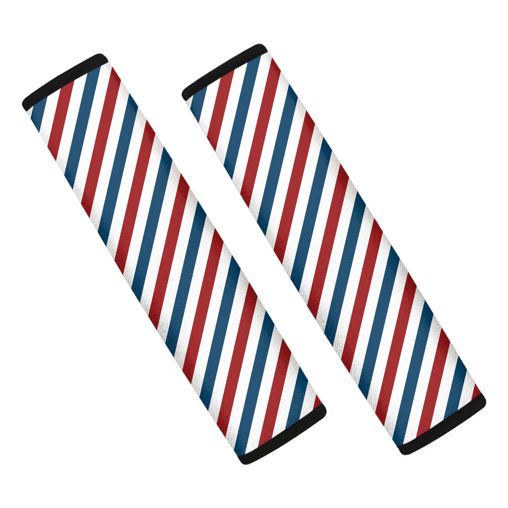 USA Patriotic Striped Pattern Print Car Seat Belt Covers