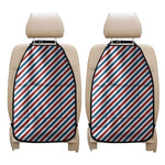 USA Patriotic Striped Pattern Print Car Seat Organizers