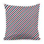 USA Patriotic Striped Pattern Print Pillow Cover