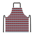USA Striped Pattern Print Apron