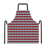 USA Striped Pattern Print Apron