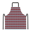 USA Striped Pattern Print Apron