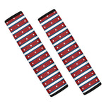 USA Striped Pattern Print Car Seat Belt Covers