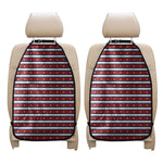 USA Striped Pattern Print Car Seat Organizers