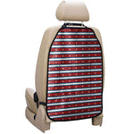 USA Striped Pattern Print Car Seat Organizers