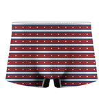 USA Striped Pattern Print Men's Boxer Briefs