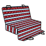 USA Striped Pattern Print Pet Car Back Seat Cover