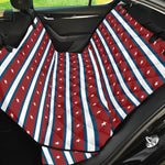 USA Striped Pattern Print Pet Car Back Seat Cover