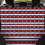 USA Striped Pattern Print Pet Car Back Seat Cover