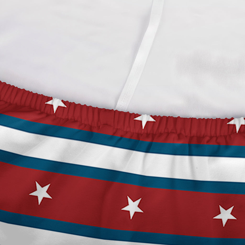 USA Striped Pattern Print Sofa Cover