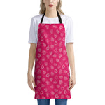 Valentine's Day Geometric Heart Print Apron