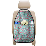 Valentine's Day Heart And Flower Print Car Seat Organizers
