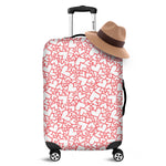 Valentine's Day Heart Pattern Print Luggage Cover
