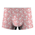 Valentine's Day Heart Pattern Print Men's Boxer Briefs
