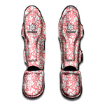 Valentine's Day Heart Pattern Print Muay Thai Shin Guard