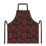 Valentine's Day Rose Pattern Print Apron