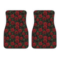 Valentine's Day Rose Pattern Print Front Car Floor Mats