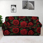 Valentine's Day Rose Pattern Print Sofa Cover
