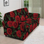 Valentine's Day Rose Pattern Print Sofa Cover