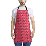 Valentine's Day XOXO Pattern Print Apron