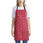 Valentine's Day XOXO Pattern Print Apron