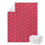 Valentine's Day XOXO Pattern Print Blanket