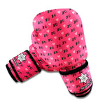 Valentine's Day XOXO Pattern Print Boxing Gloves
