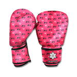 Valentine's Day XOXO Pattern Print Boxing Gloves
