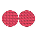 Valentine's Day XOXO Pattern Print Car Coasters