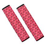 Valentine's Day XOXO Pattern Print Car Seat Belt Covers