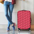Valentine's Day XOXO Pattern Print Luggage Cover