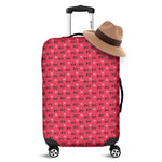 Valentine's Day XOXO Pattern Print Luggage Cover