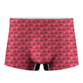 Valentine's Day XOXO Pattern Print Men's Boxer Briefs