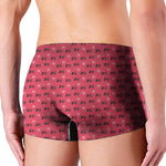 Valentine's Day XOXO Pattern Print Men's Boxer Briefs
