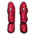 Valentine's Day XOXO Pattern Print Muay Thai Shin Guards