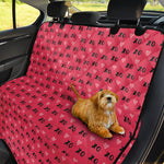 Valentine's Day XOXO Pattern Print Pet Car Back Seat Cover