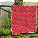 Valentine's Day XOXO Pattern Print Quilt