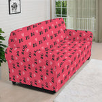 Valentine's Day XOXO Pattern Print Sofa Cover