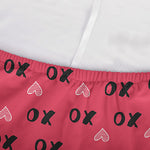 Valentine's Day XOXO Pattern Print Sofa Cover